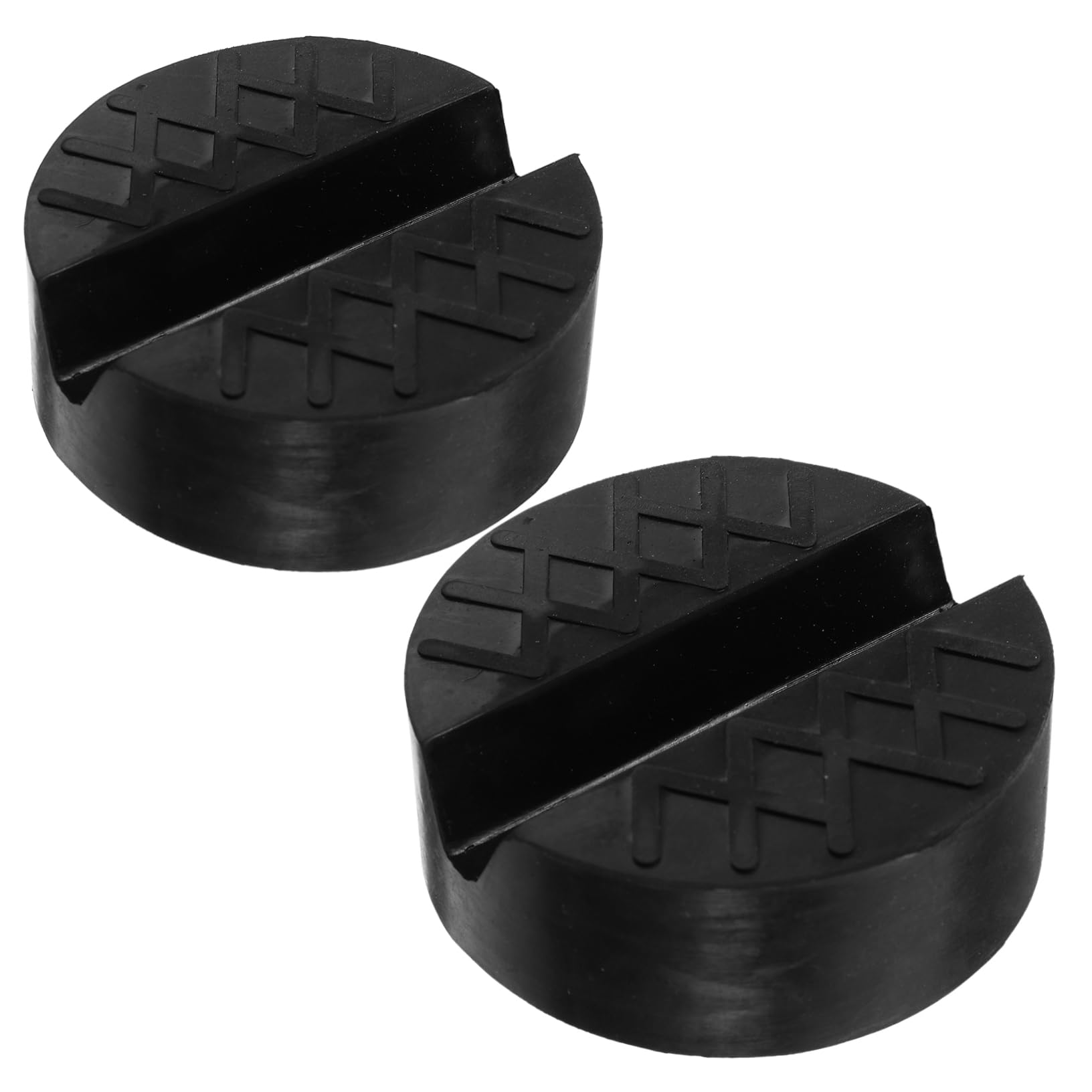 PAMINGONO 2 Stück Gummimatte Für Wagenheber Wagenheber Wagenheber Pad Wagenheber Stand Pads Für Quetschschweißungen Fahrzeug Hebebühnen Wagenheber Stand Pad Schwarzes Gummi Pad von PAMINGONO