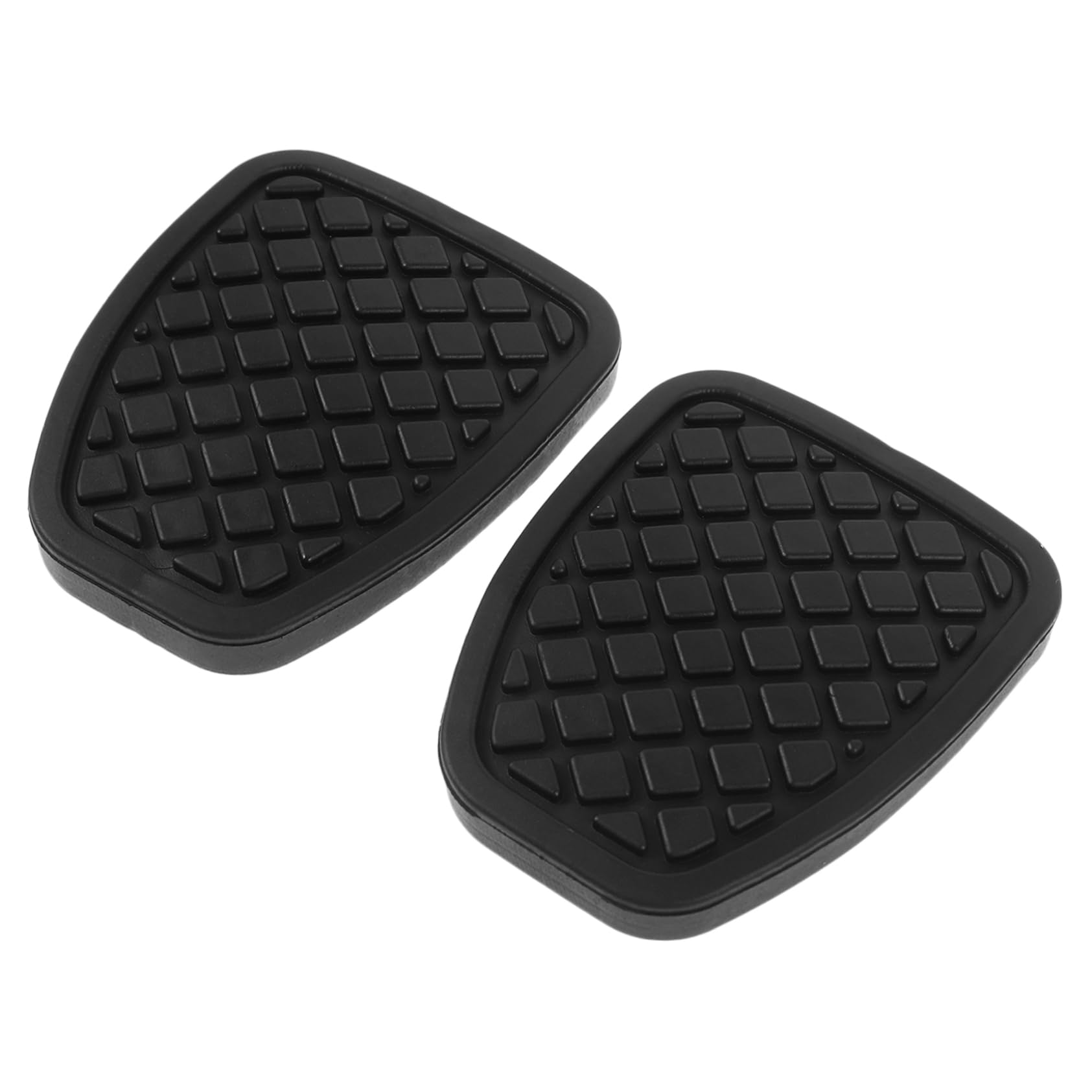 PAMINGONO 2St Kupplungsbelag bremsbeläge bremskeil gummipads kfz zubehör gummiauflage Auto Kupplungsgummis Kupplung Bremsbelag Austausch des Kupplungspedalbelags Bremspedalbeläge Black von PAMINGONO