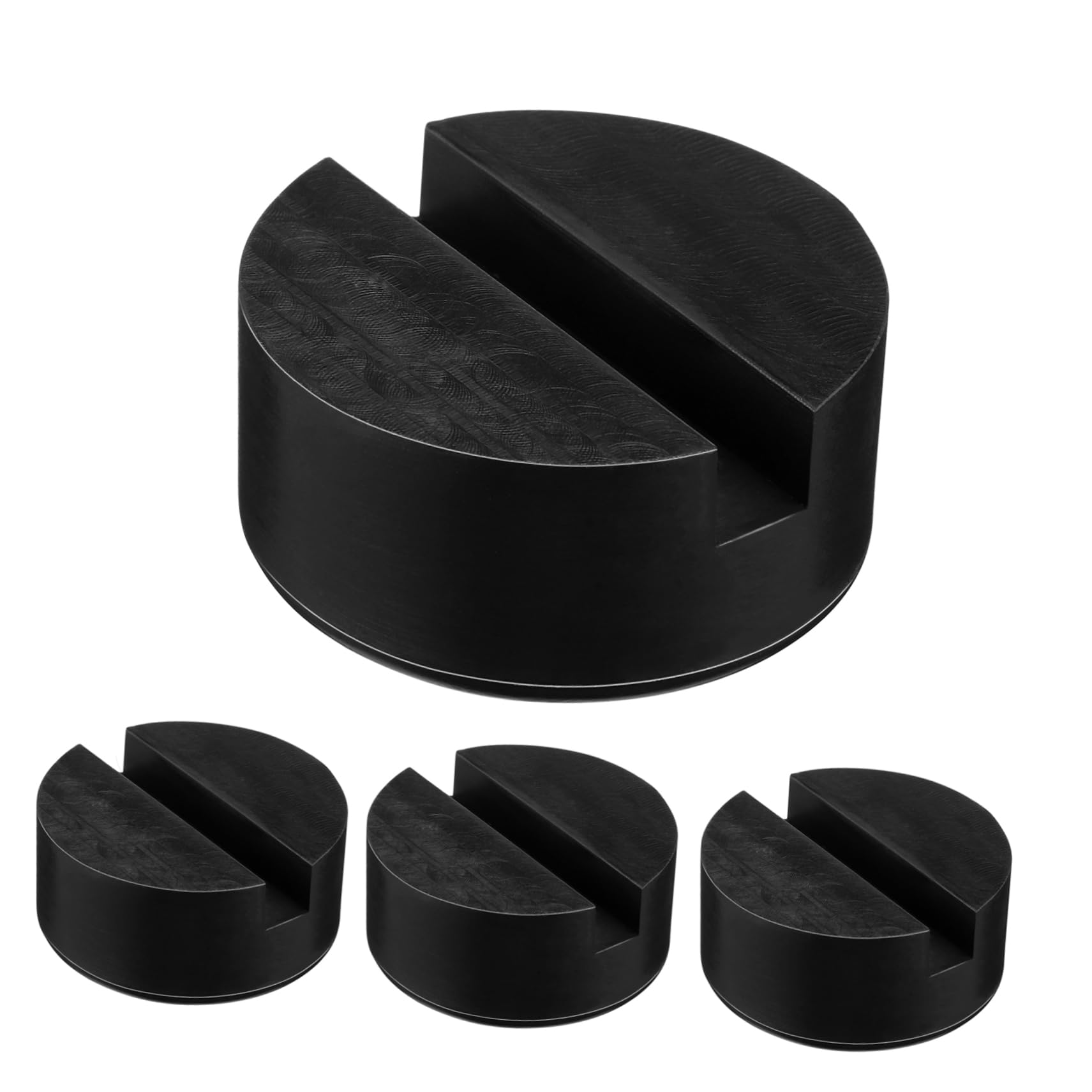 PAMINGONO 4 Stück Jack-Gummiblock Hallo Wagenheber Auto Wagenheber-Hebekissen Jack-Puck unterstellbock gummiauflage gummiklötze für wagenheber Rv Jack Stand Pads Wagenheberverlängerung Black von PAMINGONO