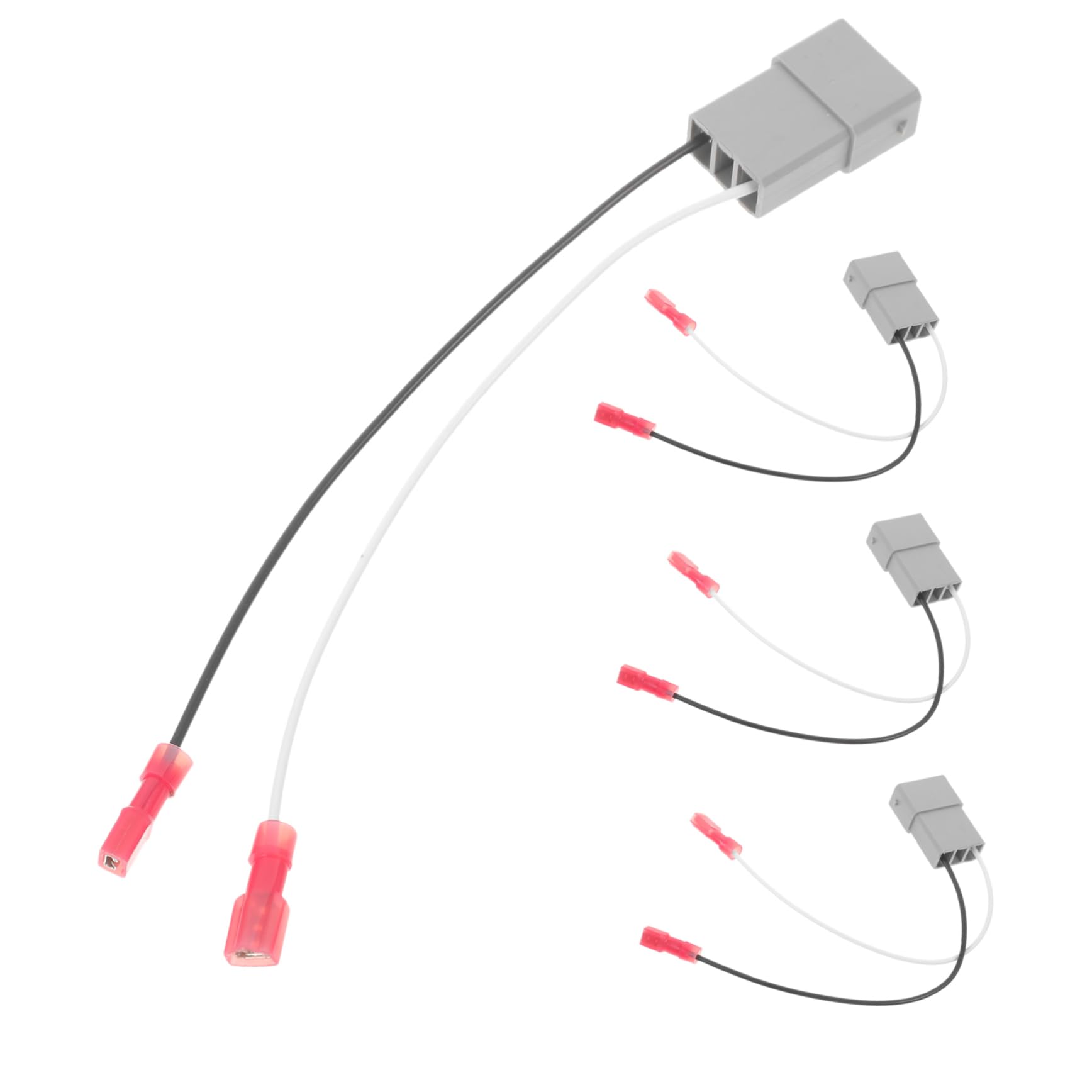 PAMINGONO 4 Stück Lautsprecher Kabelbaum Für Autoradio Lautsprecher Ersatzkabelbaum Mit Kabelverbinder Adapter Für Einfache Installation Langlebige Kabelhalterung Und Schraubverbindungen von PAMINGONO