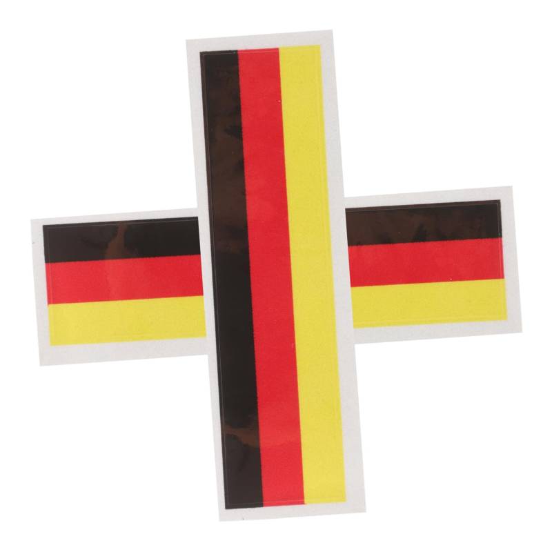 PAMINGONO Auto Aufkleber Für Das Lenkrad Universeller Lenkrad Aufkleber Mit Flagge Dekoration Für Das Auto Lenkrad Auto Body Sticker Und Flag Decal von PAMINGONO