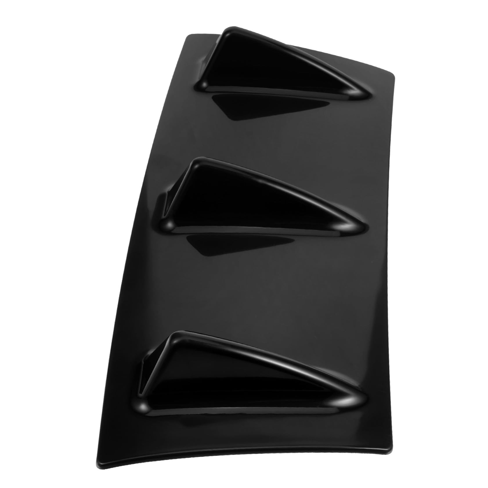 PAMINGONO Auto Haifischflosse Heckspoiler Spoiler und Flügel Spoiler für Autos Auto Dekoration Auto Spoiler Kfz Spoiler Universal-Spoiler Heckflügel eines Autos ABS-Kunststoff Black von PAMINGONO