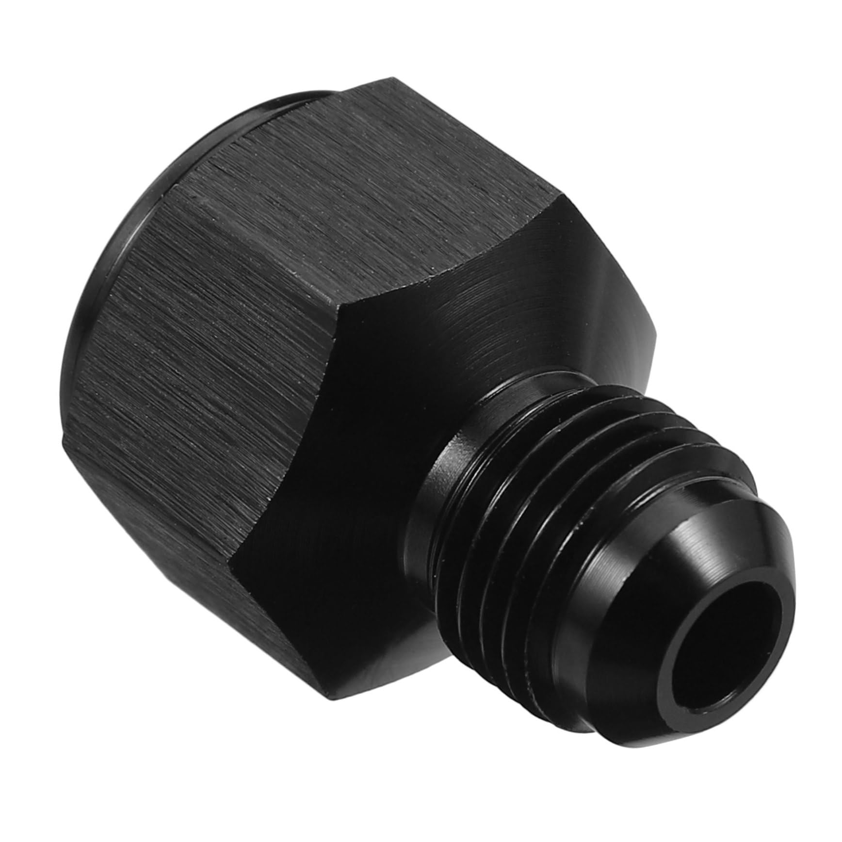 PAMINGONO Auto-Modifikationsstecker autozubehör kfz zubehör Auto-Modifikationsadapter Flare Fitting Schlauchadapter pkw zubehör Auto-Modifikationsteil Fackelreduzierer Aluminium Black von PAMINGONO