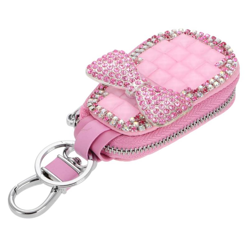 PAMINGONO Bling Kristall Autoschlüsseletui Universelle Schlüsselanhänger Abdeckung Schlüsselanhänger Halter Schlüsselanhänger Autoschlüsseletui Auto Halter Abdeckung Für Auto von PAMINGONO