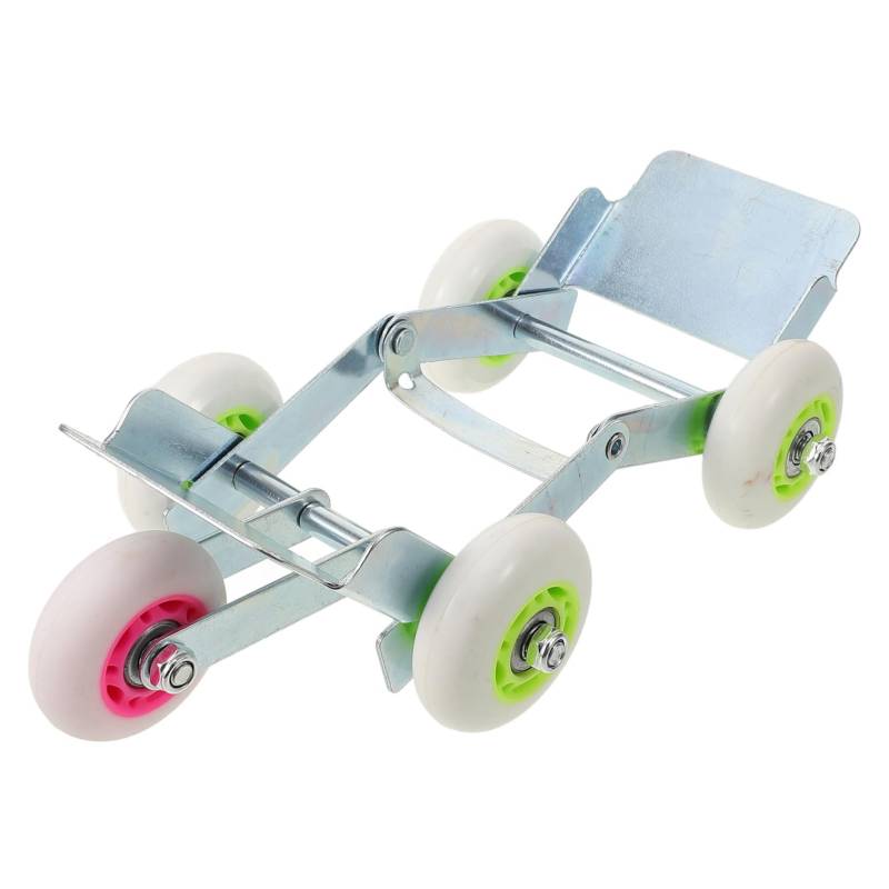 PAMINGONO Elektrofahrzeug Anhänger Radreinigungsständer Schneemobil Reifenwagen Wagenheber Reifen Skates Rad Reifen Rad Trolley Mittelständer Reifenrolle Reifen von PAMINGONO