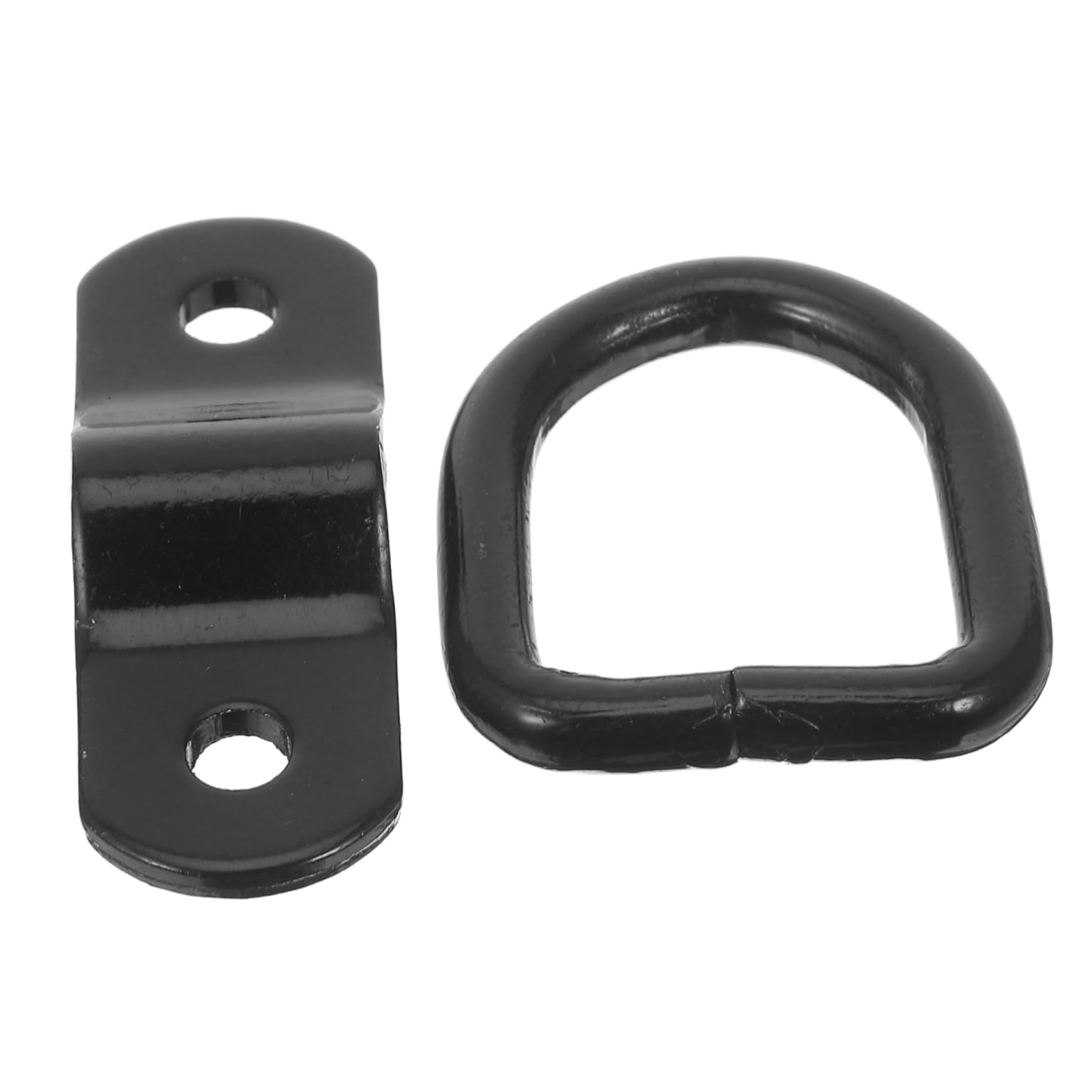 PAMINGONO Pickup Truck Halter D Ring Zurranker Anhänger Zurrgurte Anhänger Zubehör Lkw D Ringe Kleiner D Ring Wiederverwendbarer D Ring Zurrringe D Ring Zurrgurt von PAMINGONO