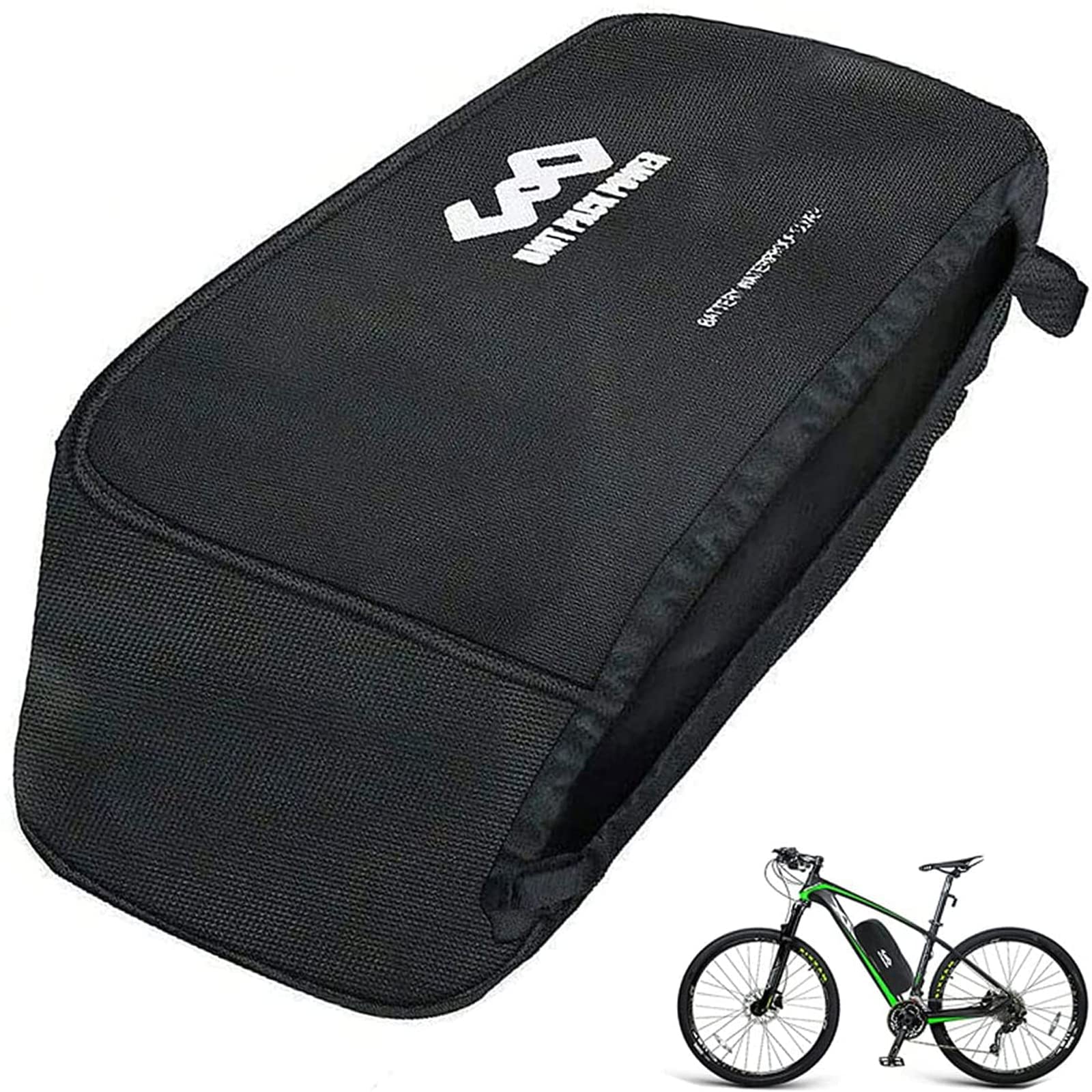 PANDA CYCLE Ebike Battery Cover Bag Waterproof Dustproof Wear-Resistant Frame Bag for Hailong/Tiger Shark/Dolphin/Jumbo Shark von PANDA CYCLE