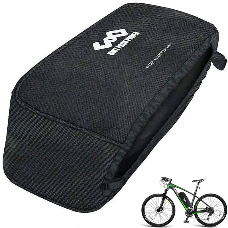 PANDA CYCLE Ebike Battery Cover Bag Waterproof Dustproof Wear-Resistant Frame Bag for Hailong/Tiger Shark/Dolphin/Jumbo Shark von PANDA CYCLE