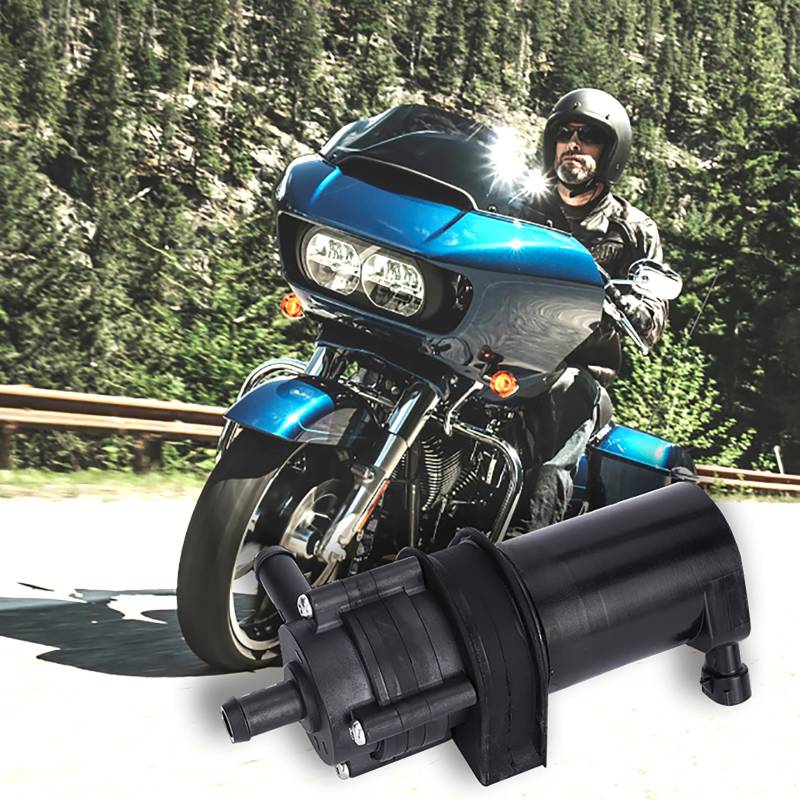 Panical Automatische Warmteafvoer Koelwaterpomp Radiator für Harley-Davidson Straatweg Gilde 2014-2016 Pa66 von PANICAL