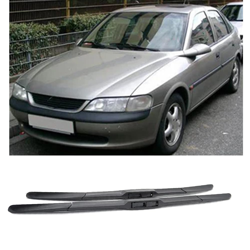 2 Stück Scheibenwischer für Opel Vectra B 1995-2002 19"+19", Frontscheibe Windschutzscheibe Fensterbürsten Vorderseite Scheibenwischerblätter von PAPEP