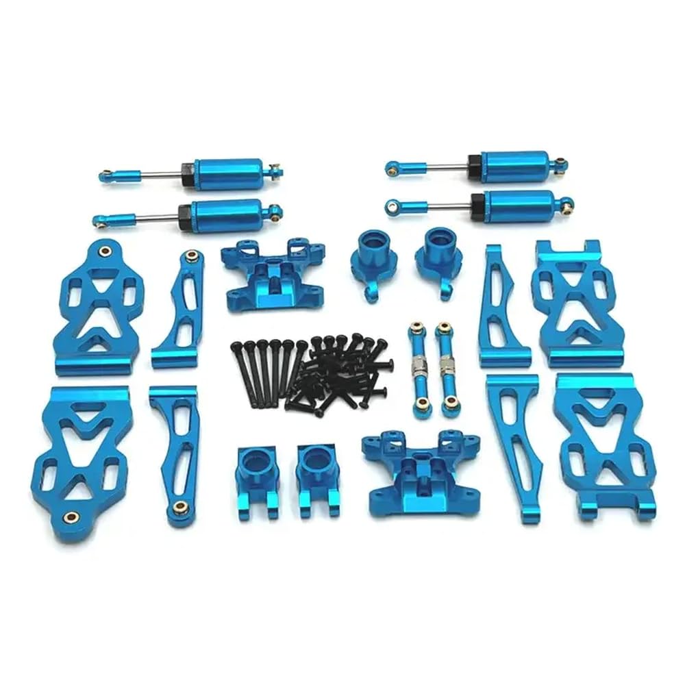 1/16 C8805 Fernbedienung Auto Metall Upgrade Teile Kit Kompatibel Mit 16101 16102 16103 16104 16106 Und Q130(936-Blue) von PAQtnR