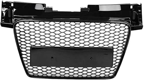 Auto Front Kühlergrill für Au-di Tt Tts 8J 2006-2014, Dauerhaft Auto Front Stoßstange Kühlergrille Exterior Ersatz Zubehör von PARIE