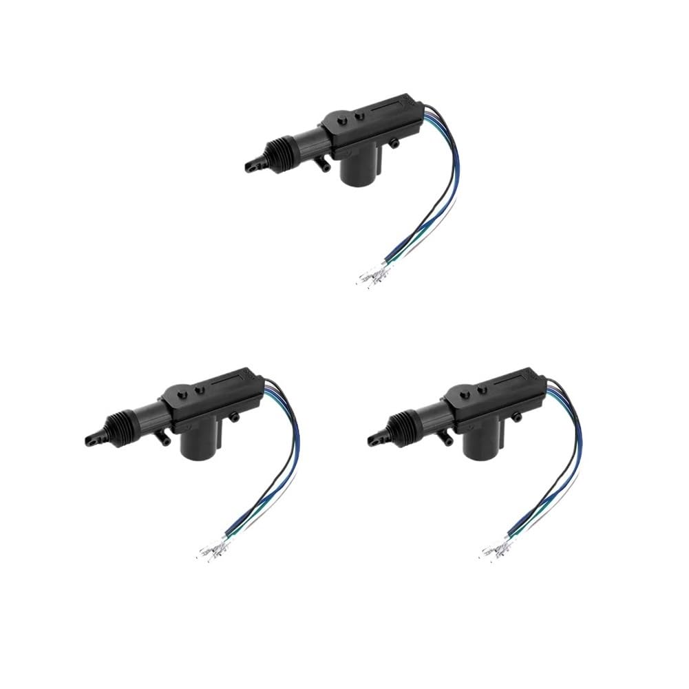 Aktuator Türverriegelung 2/5-Draht-Universal-Auto-Elektro-Fernbedienung Zentralverriegelung Stellantrieb Auto Heavy-Duty für Power Locking System Einzelpistole Typ Kit Kofferraum Verriegelung von PARREN