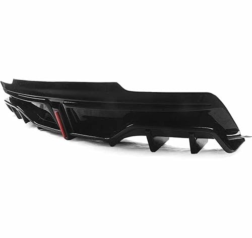 Auto Heckdiffusor Für T-esla Model Y 2020 2021 2022, ABS Heckstoßstange Diffusor Spoilerlippenflügel Splitter High Performance Zubehör von PARREN