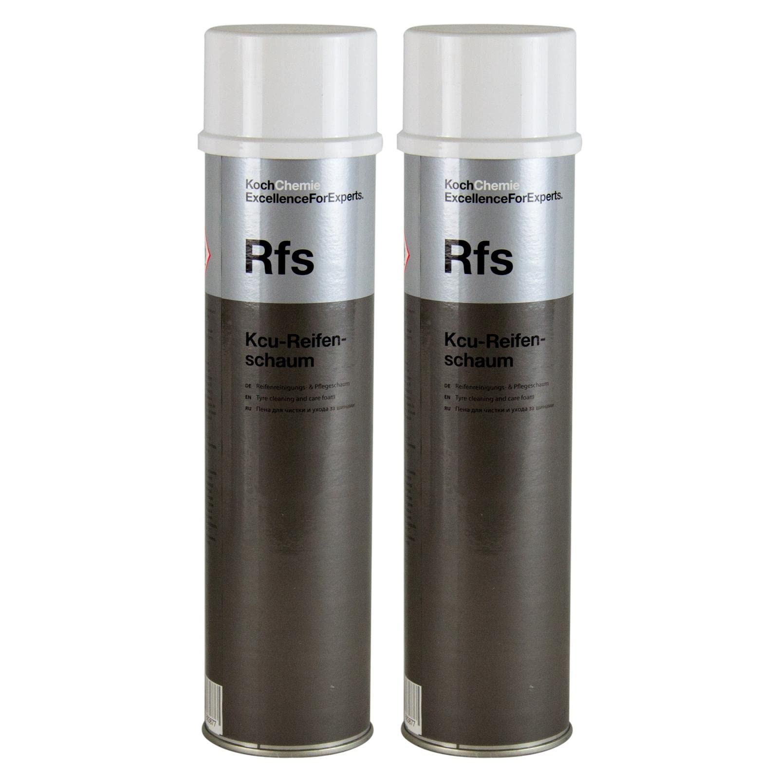 PARTS4CARE 2X KOCH Chemie Rfs Kcu-Reifenschaum Reifenreinigungsschaum Pflegeschaum 600 ml von PARTS4CARE