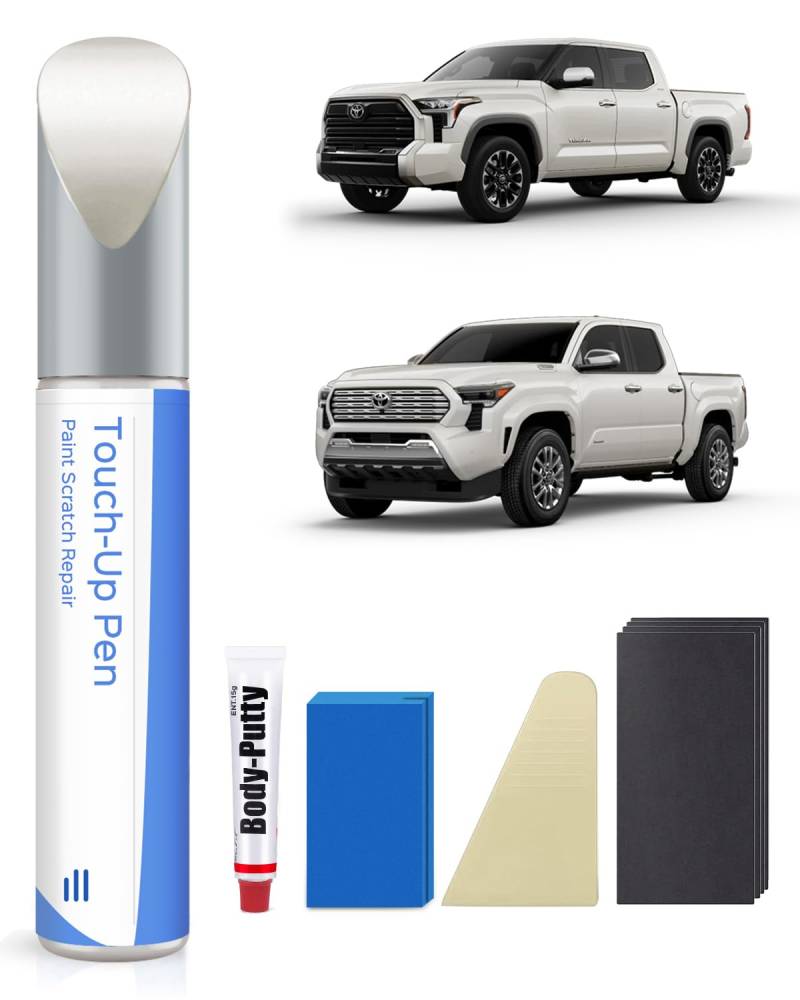 070 Blizzard Pearl Tricoat Lackstift Kit für Toyota – Exakte Übereinstimmung für Chips und Kratzer von PARTS4EV