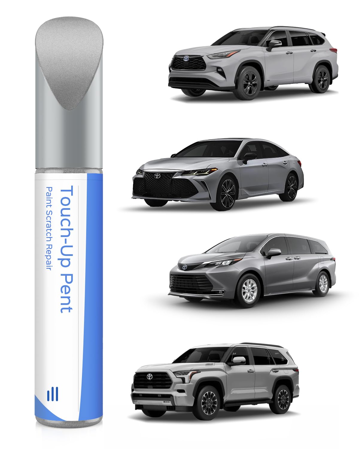 1J9 Celestial Silver Metallic Lackstift für Toyota – Exakte Übereinstimmung für Chips und Kratzer von PARTS4EV