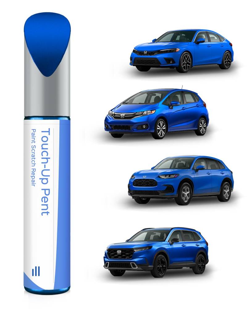 B-593M Aegean/Diffused Sky Blue Metallic Lackstift für Honda – Exakte Übereinstimmung für Chips und Kratzer von PARTS4EV