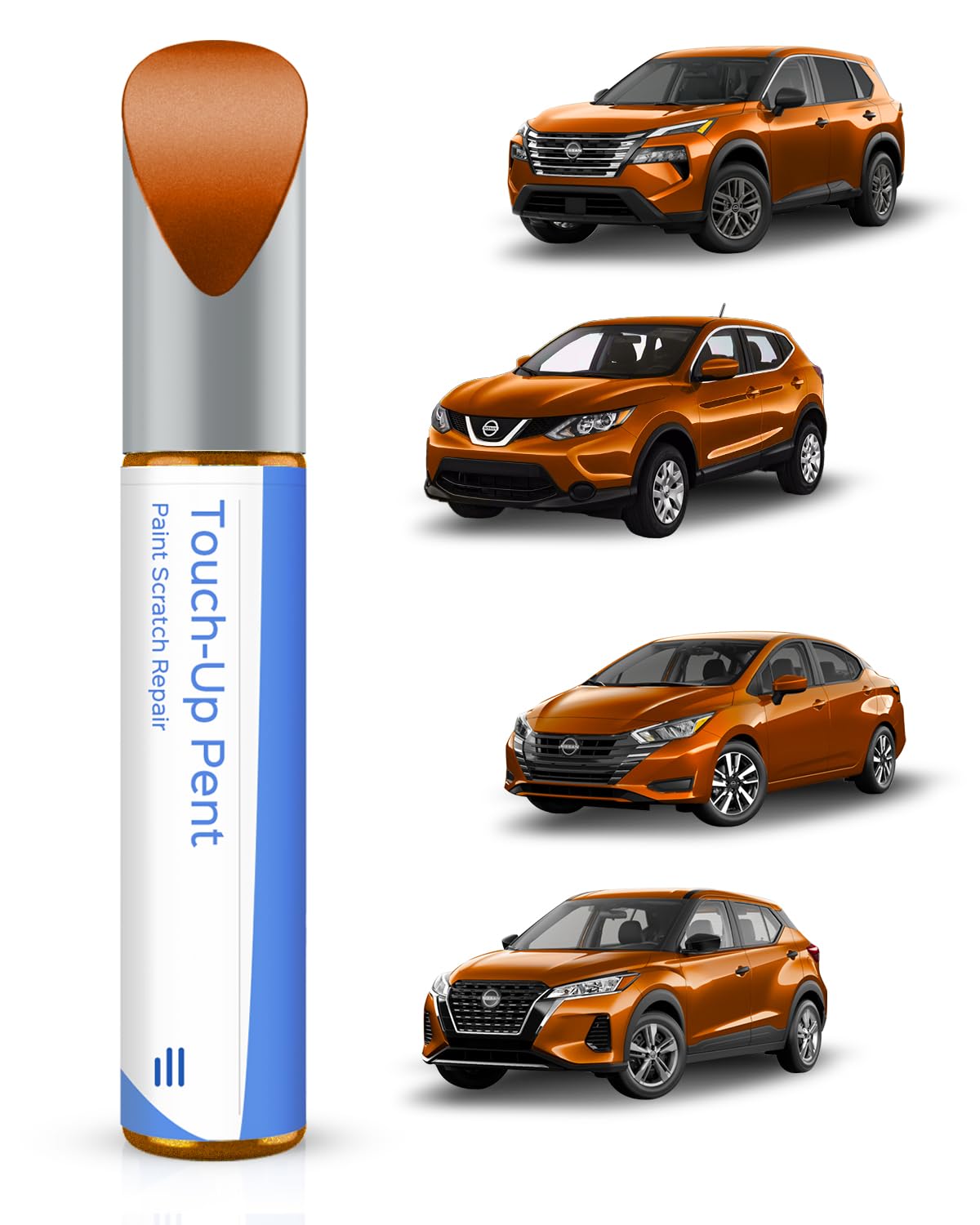 EBB Monarch Orange Metallic Lackstift für Nissan – Exakte Übereinstimmung für Chips und Kratzer von PARTS4EV