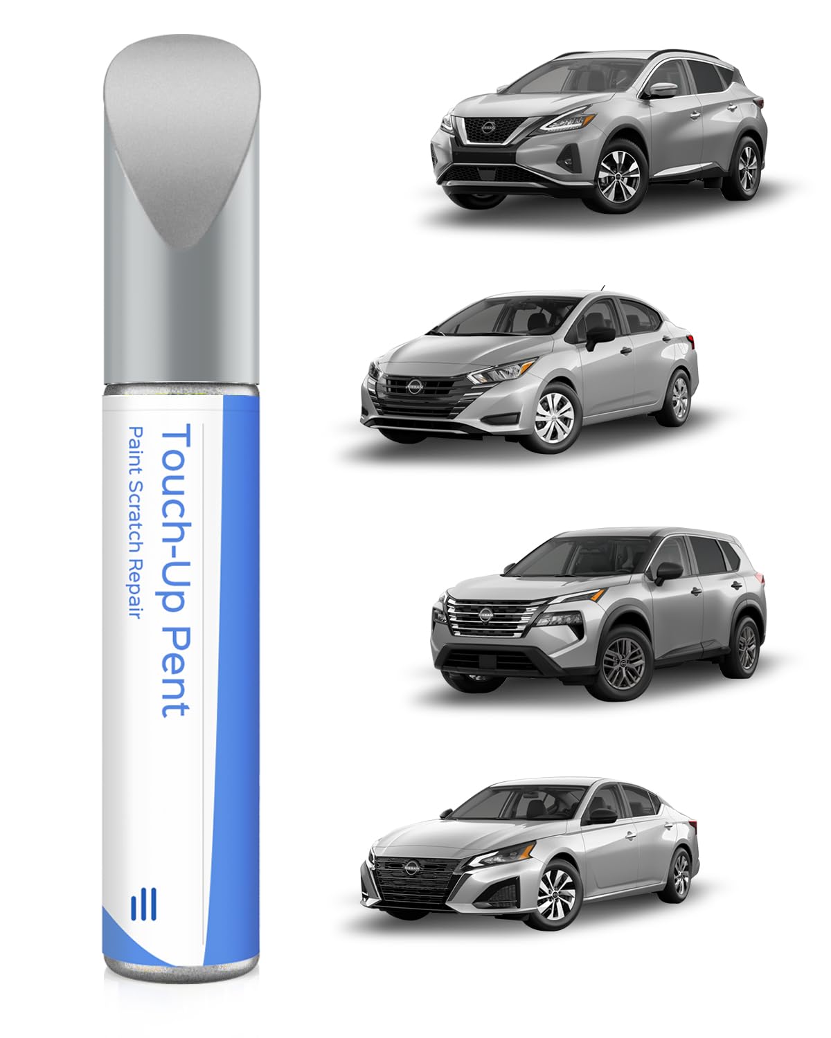 K23 Brilliant Silver Metallic Lackstift für Nissan – Exakte Übereinstimmung für Chips und Kratzer von PARTS4EV