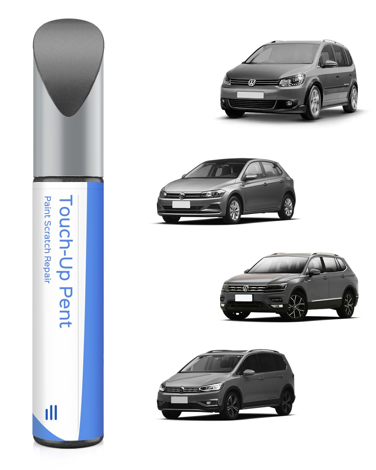 LD7R Pepper Grey Metallic Lackstift Kompatibel mit VW/Volkswagen Exakte Übereinstimmung für Chips und Kratzer von PARTS4EV