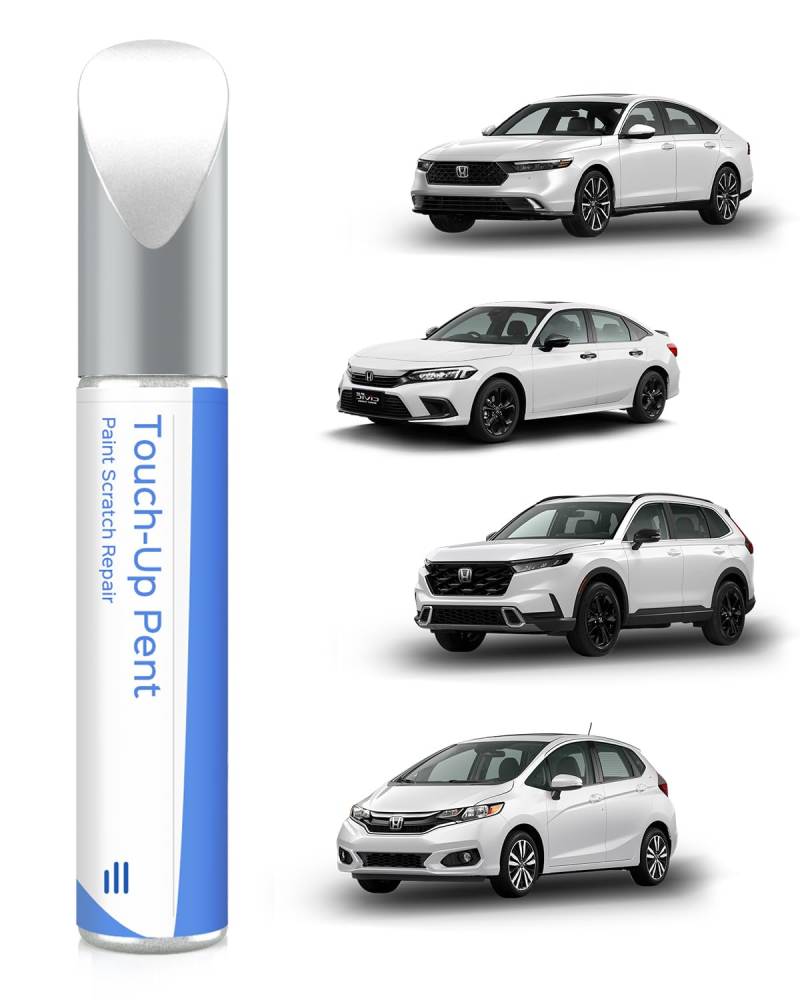 NH-883P Platinum White Pearl Lackstift für Honda – Exakte Übereinstimmung für Chips und Kratzer von PARTS4EV