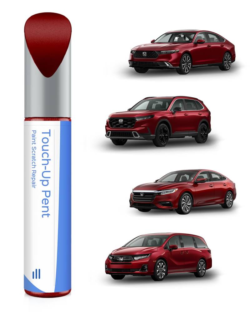 R-569M Radiant Red Metallic Lackstift für Honda – Exakte Übereinstimmung für Chips und Kratzer von PARTS4EV