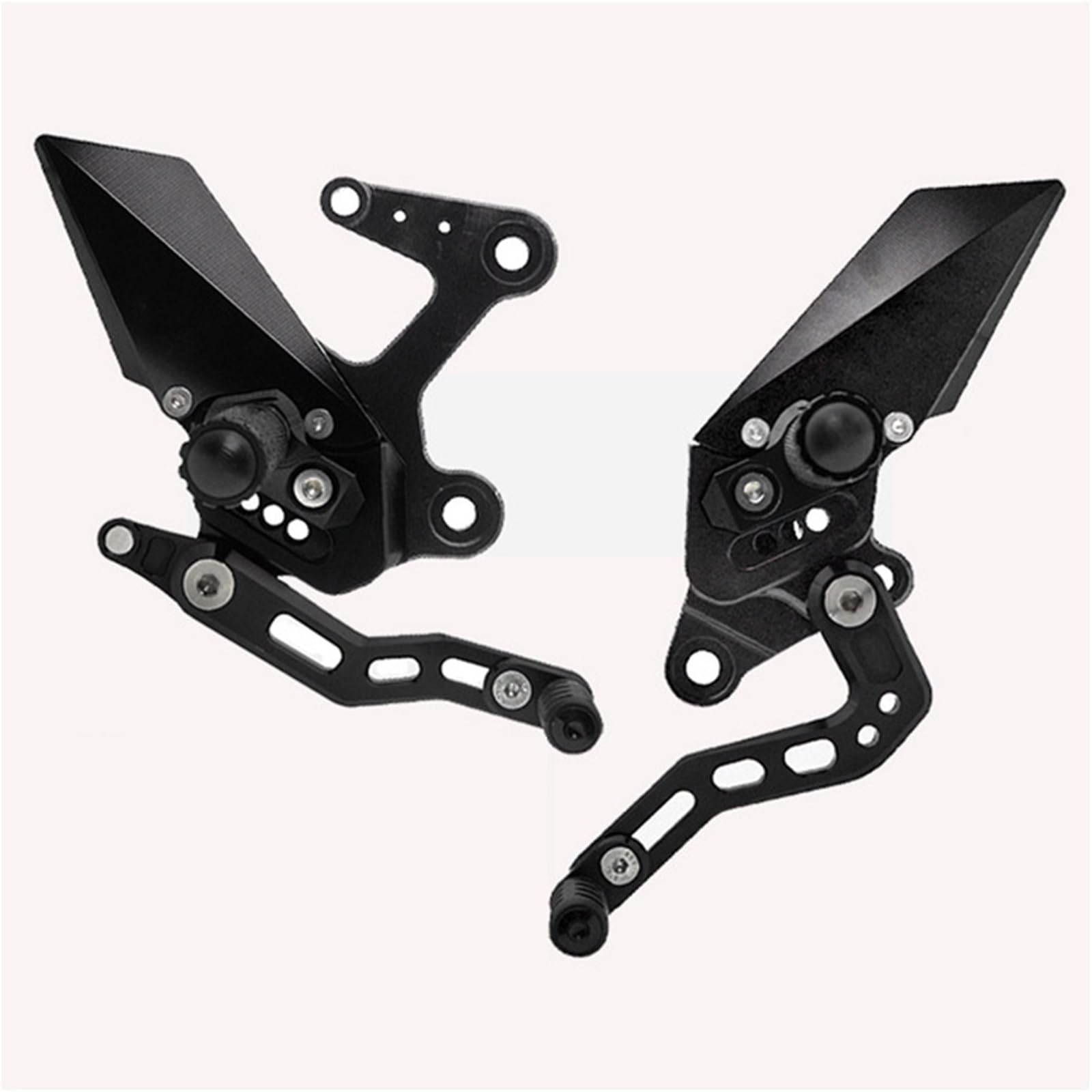 Fußrasten Pedal Aluminium Fußrastenanlage Hinten Für Ninja 250 Ninja250 Ninja400 Z400 2019-2020 Setzt Fußrasten Pedal Fußstütze Fußrasten Vordere Fußrasten Motorräder(A) von PASPRT