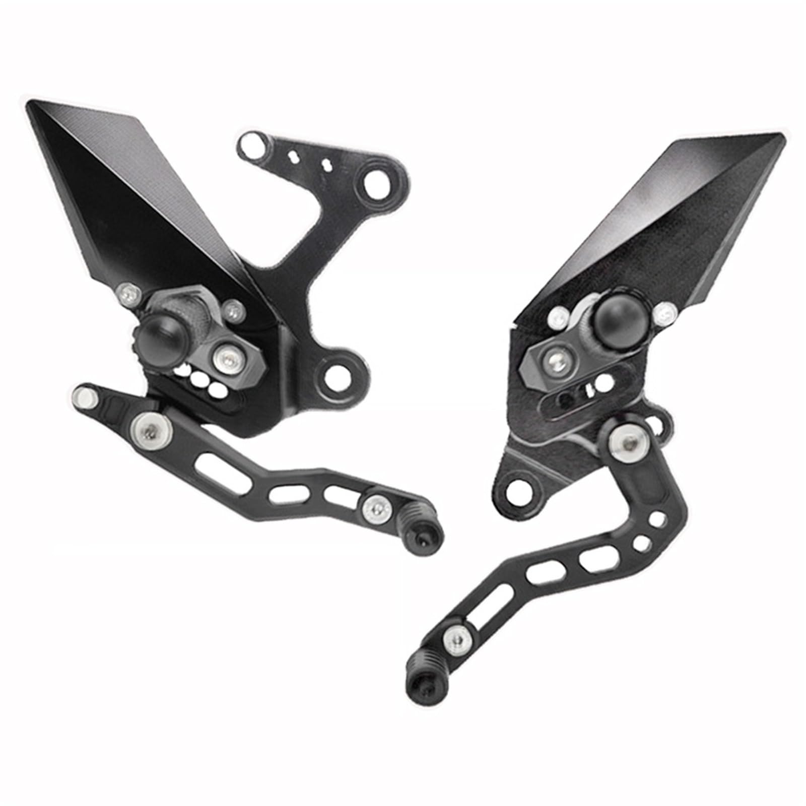 Fußrasten Pedal Aluminium Fußrastenanlage Hinten Für Ninja 250 Ninja250 Ninja400 Z400 2019-2020 Setzt Fußrasten Pedal Fußstütze Fußrasten Vordere Fußrasten Motorräder(C) von PASPRT