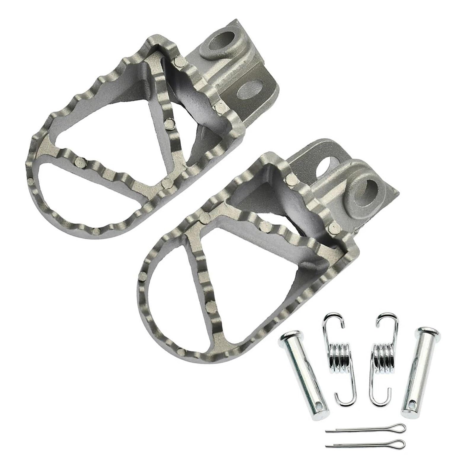 Fußrasten Pedal Für Beta 125 250 350 390 400 430 450 480 498 500 RR 2T 4T Für XTrainer 250/300 Für Motard 400 450 525 Aluminium Fuß Peg Fußstütze Pedale Vordere Fußrasten Motorräder von PASPRT