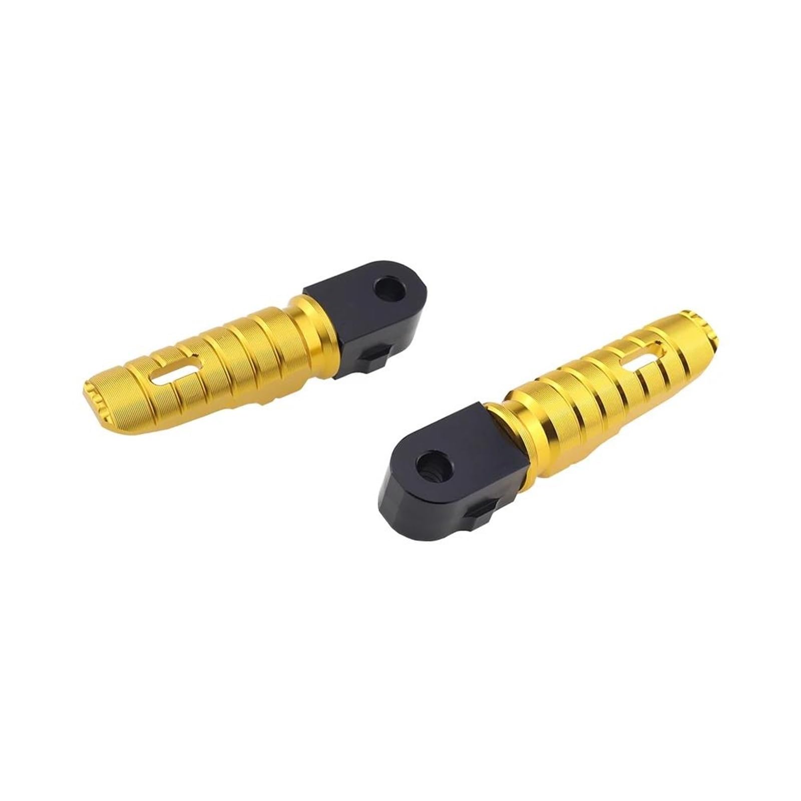 Fußrasten Pedal Fußstützen Fußrasten Fußstützen Pegs Hintere Pedale Set Teile Für Speedfight 4 125 Für Speedfight 4 150 Für Speedfight 4 50 Vordere Fußrasten Motorräder(Gold) von PASPRT