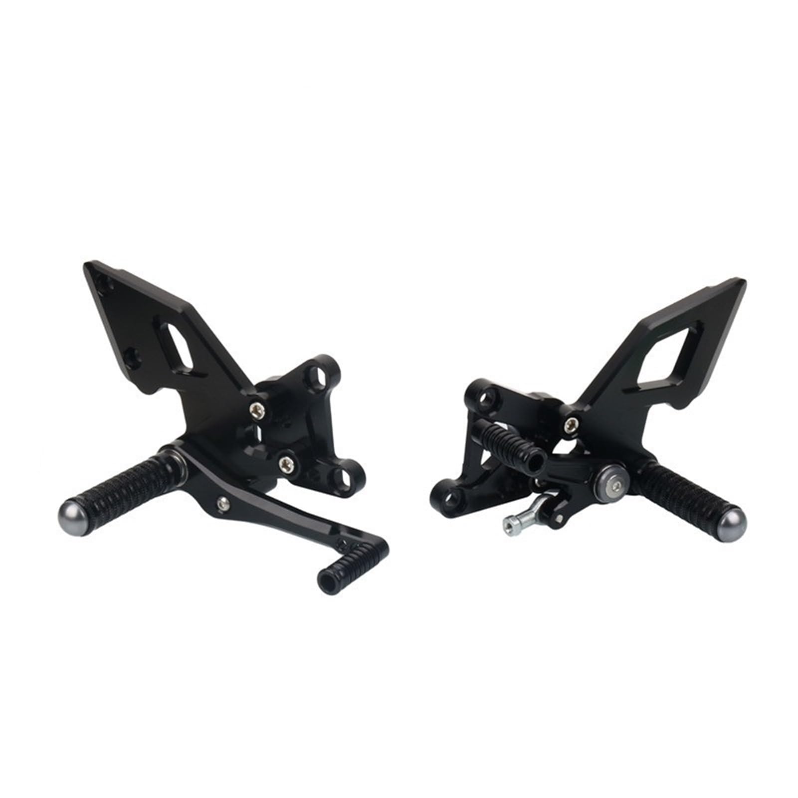 Fußrasten Pedal Motorrad CNC Aluminium Einstellbare Fußrastenanlage Fußrasten Fußrasten Für YZF-R3 YZF-R25 YZF R3 R25 YZFR3 MT-03 MT-25 Vordere Fußrasten Motorräder(Gold) von PASPRT