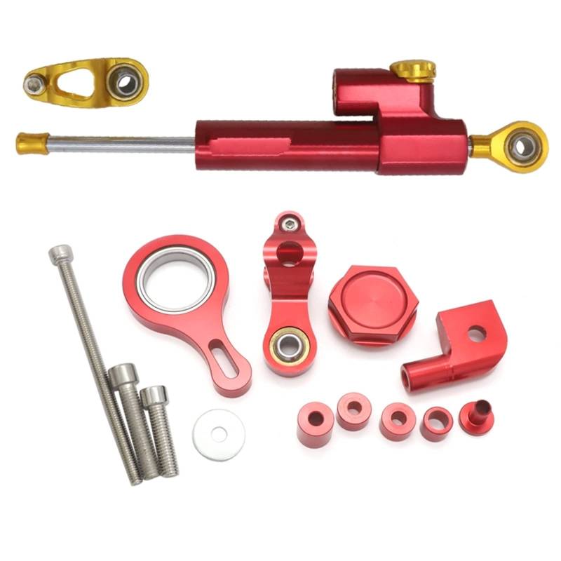 Montagesatz Motorrad Lenkungsstabilisator Für YZF R1 2002–2017 R6 2006–2020 Dämpfer-Montagehalterungs-Set Stabil Griff DämpferMotorräder Assy(E) von PASPRT