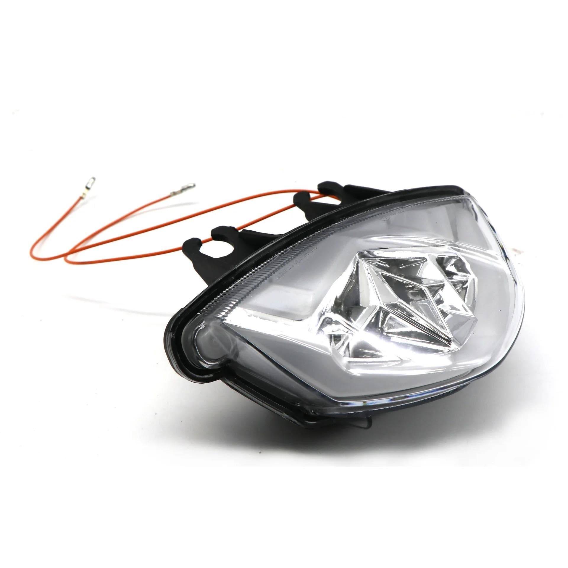 Motorrad Rücklicht Bremslicht Integrierte Lampe Für SUZUKI Für GSX-S750 Für GSX-S1000/F/Z GSXS750 Motorrad Rücklicht Stop Laufende Licht(Clear) von PASPRT