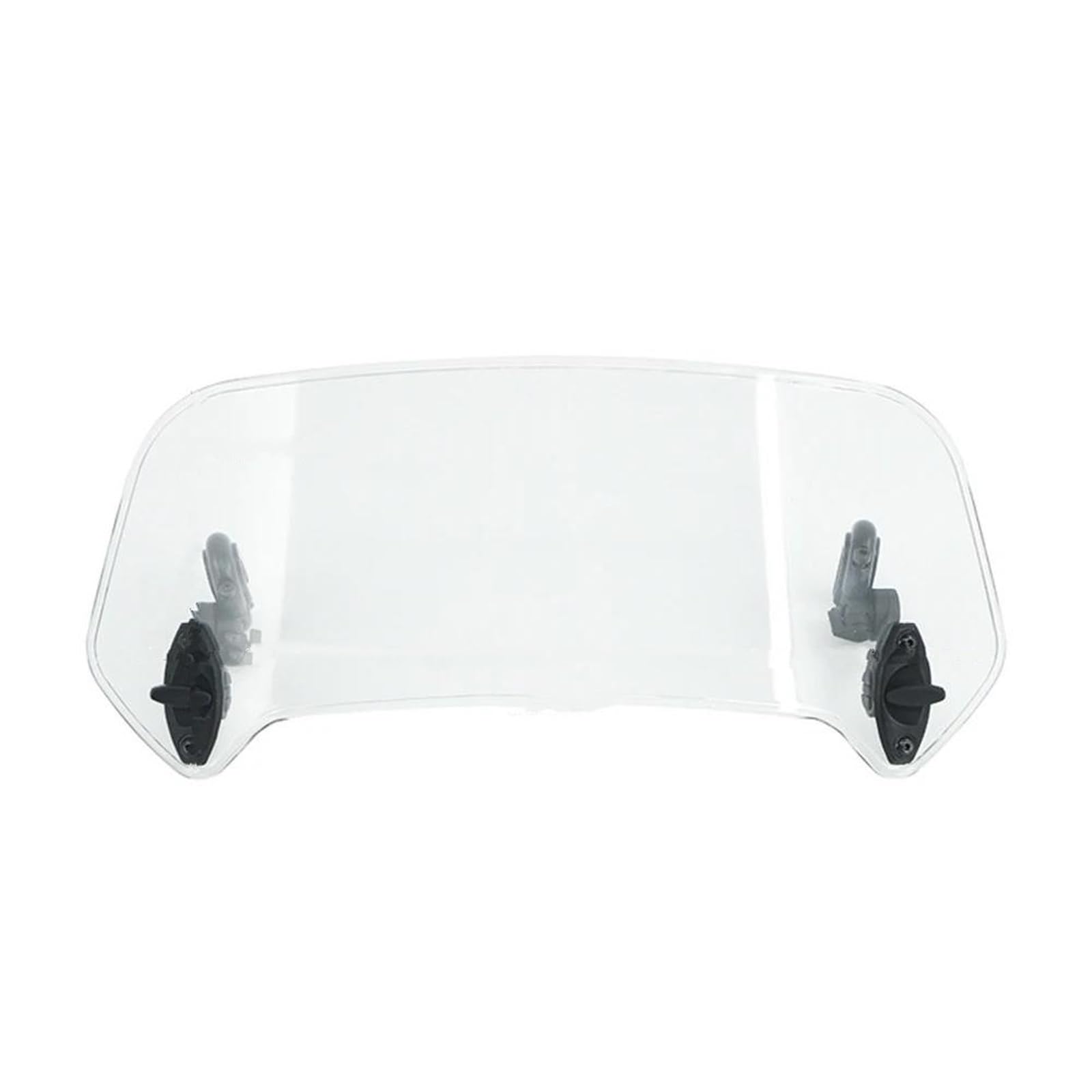 Motorrad-Windschutzscheibe Für BM&W R1200GS Für Kawasaki Für Motorrad Einstellbare Windschutzscheibe Windabweiser Spoiler Verlängerung Windschutzscheibe Motorrad-Windabweiser(Clear,360mm) von PASPRT