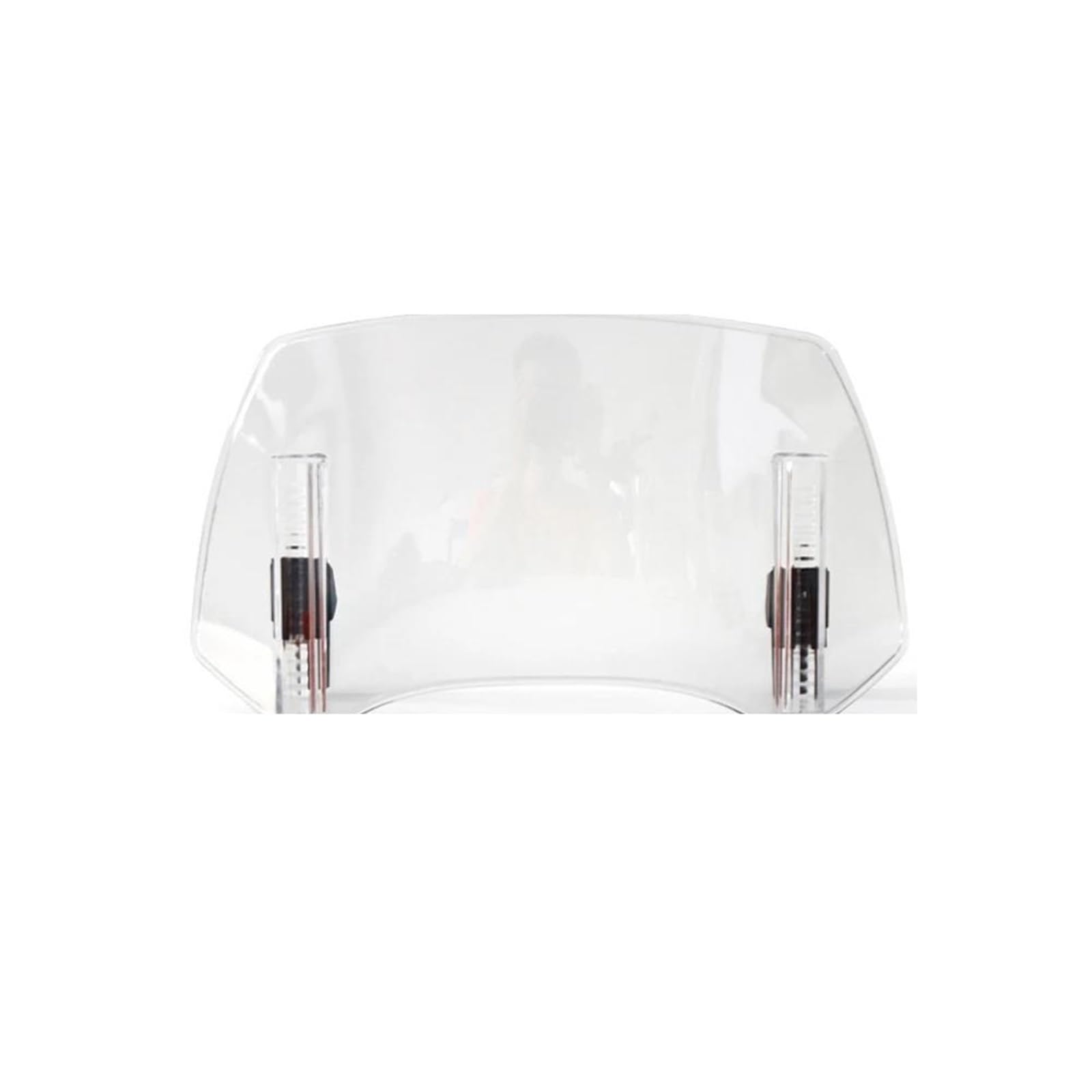 Motorrad-Windschutzscheibe Für Kawasaki X300 VN 1500 Motorrad Windschutzscheibe Verlängerung Einstellbare Spoiler Für MT09 MT07 Tracer 700 900 R1250GS Motorrad-Windabweiser(Transparent) von PASPRT