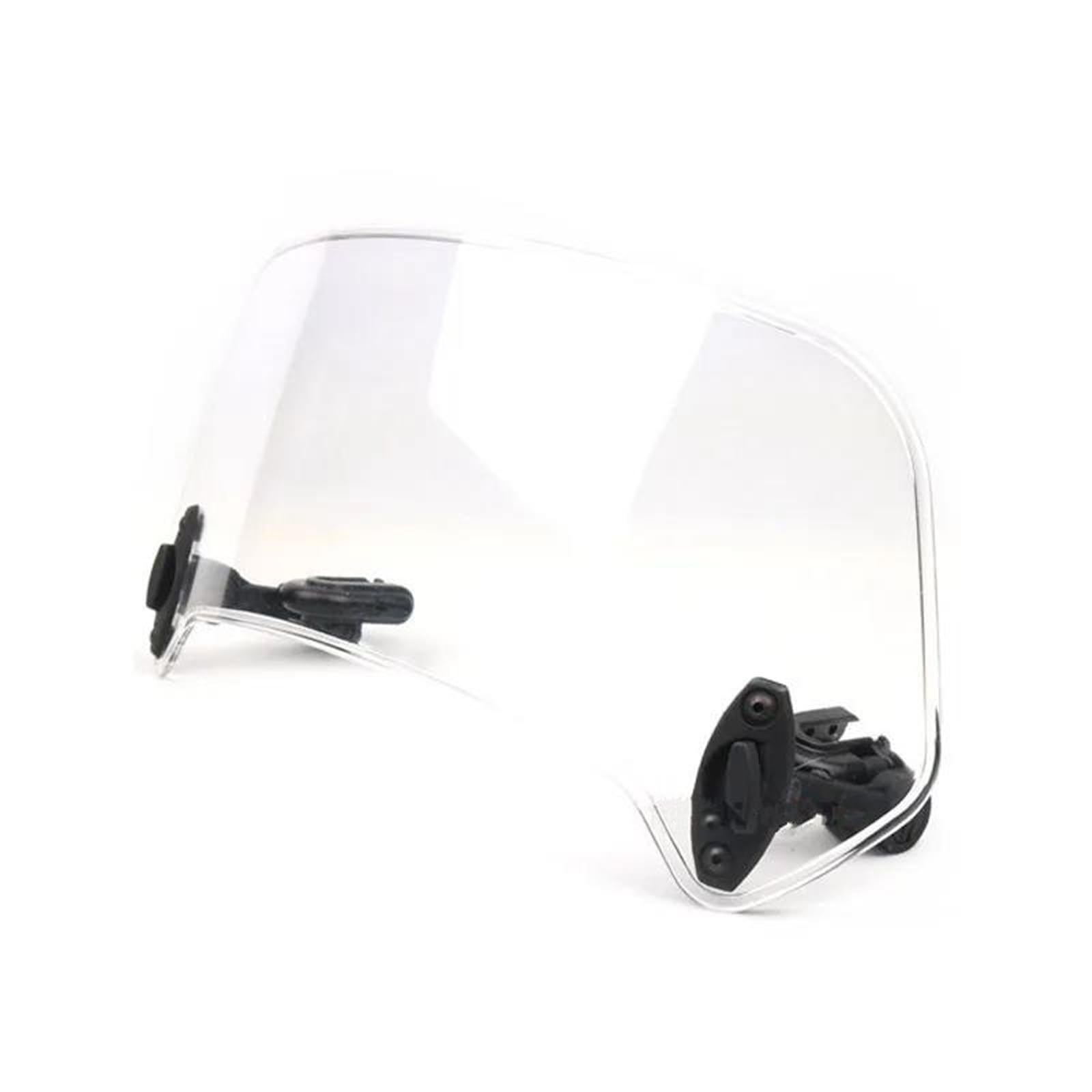 Motorrad-Windschutzscheibe Für TNT 300 600 TRK502 TRK502X BJ500 BN600 Einstellbare Windschutzscheibe Verlängerung Spoiler Windabweiser Abschließbar Motorrad-Windabweiser(Transparent,L) von PASPRT