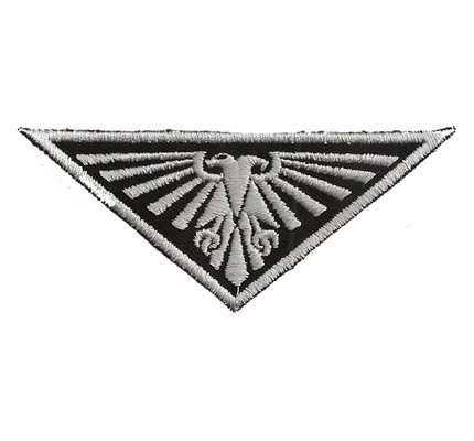 Imperial Eagle Morale Patch gestickt, Star Trek Aufnäher mit Stickerei zum aufnähen, Imperial Adler Bügelbild Biker Appliaktion für Jacke/Weste/Kutte, 90x38mm von PATCH KING