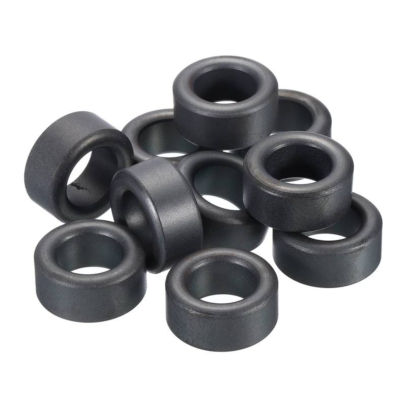 PATIKIL 10 Stück Ferrit Toroidkern 25mm x 15mm x 12mm, Transformator Induktor Spulenring, Schwarz von PATIKIL