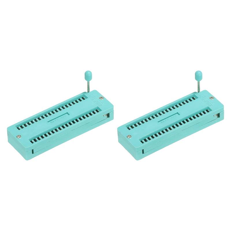 PATIKIL 2Stk. Universal IC Test ZIF Sockel 40 Pin 2.54mm Abstand von PATIKIL