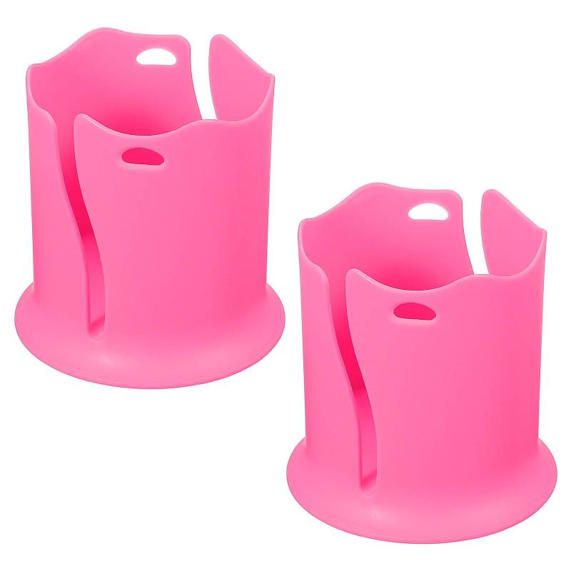 PATIKIL Paddle Board Getränkehalter 2 Pack Kajak Getränkehalter Stand Up Paddle Board Zubehör Tragbarer Universalbecher für Getränk Wasserflasche Becher, Rosa von PATIKIL