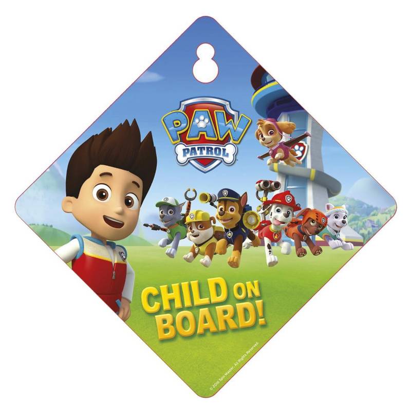 PAW PATROL 2790/ppbbg Baby on Board Schild von PAW PATROL