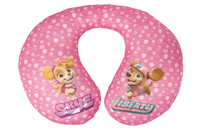 PAW PATROL Nackenkissen für Mädchen mit den Charakteren Skye und Liberty. Perfekt für Reisen. Besonders bequem und waschbar. von PAW PATROL