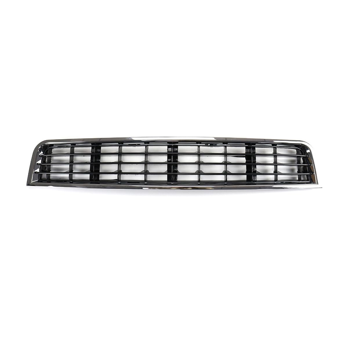 Kühlergrill Glanz Doppelsteg Grill Front Frontgrill Kompatibel für Audi A4 B6 2002-2005, Grill Kühlergrill Vorne Doppelsteg Nieren von PBtsh