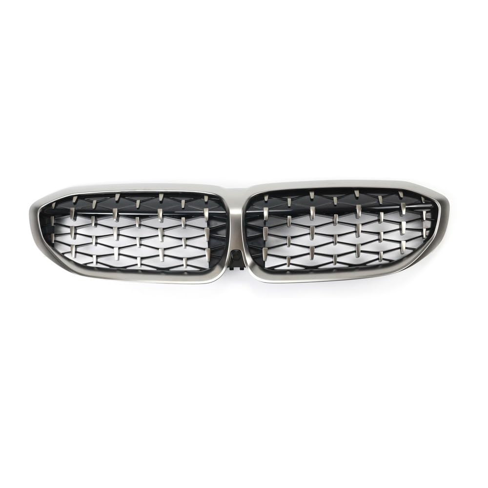 Kühlergrill Glanz Doppelsteg Grill Front Frontgrill Kompatibel für BMW 3 Series G20 2020-2022, Grill Kühlergrill Vorne Doppelsteg Nieren von PBtsh