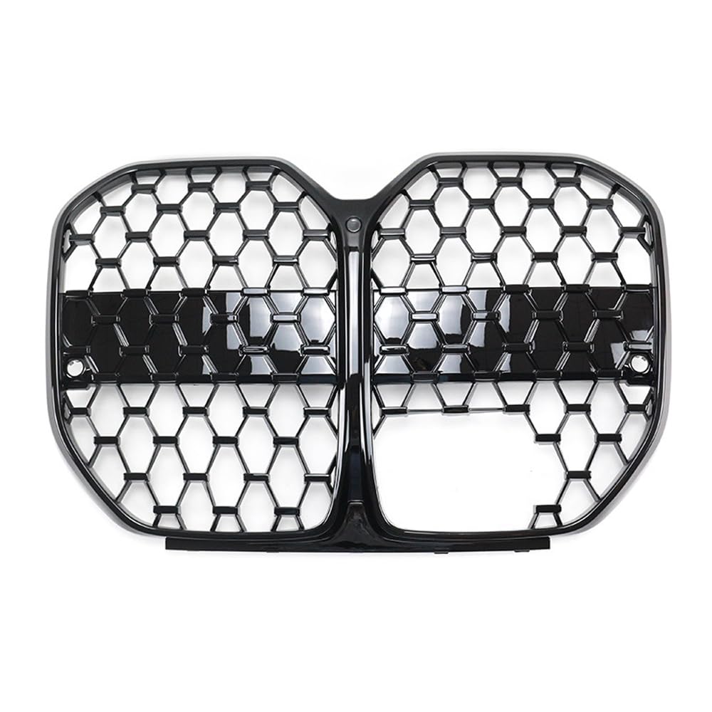 Kühlergrill Glanz Doppelsteg Grill Front Frontgrill Kompatibel für BMW 4 Series G26 4-door ACC 2022-2024, Grill Kühlergrill Vorne Doppelsteg Nieren von PBtsh