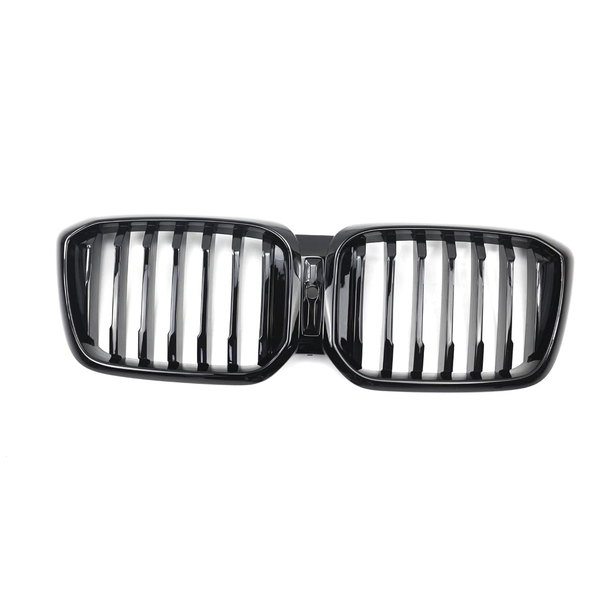 Kühlergrill Glanz Doppelsteg Grill Front Frontgrill Kompatibel für BMW New X3 X4 G01 G02 Lci 2022-2024, Grill Kühlergrill Vorne Doppelsteg Nieren von PBtsh