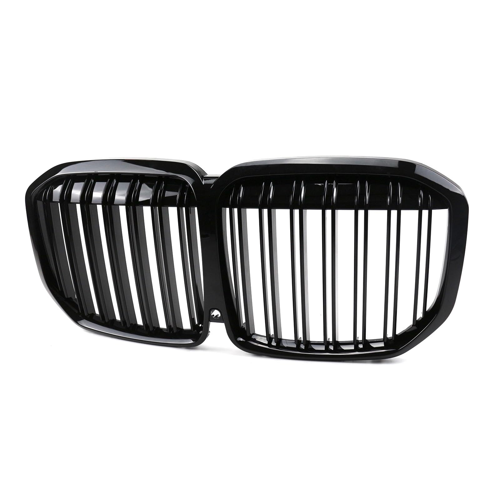 Kühlergrill Glanz Doppelsteg Grill Front Frontgrill Kompatibel für BMW New X7 G07 2020-2024, Grill Kühlergrill Vorne Doppelsteg Nieren von PBtsh