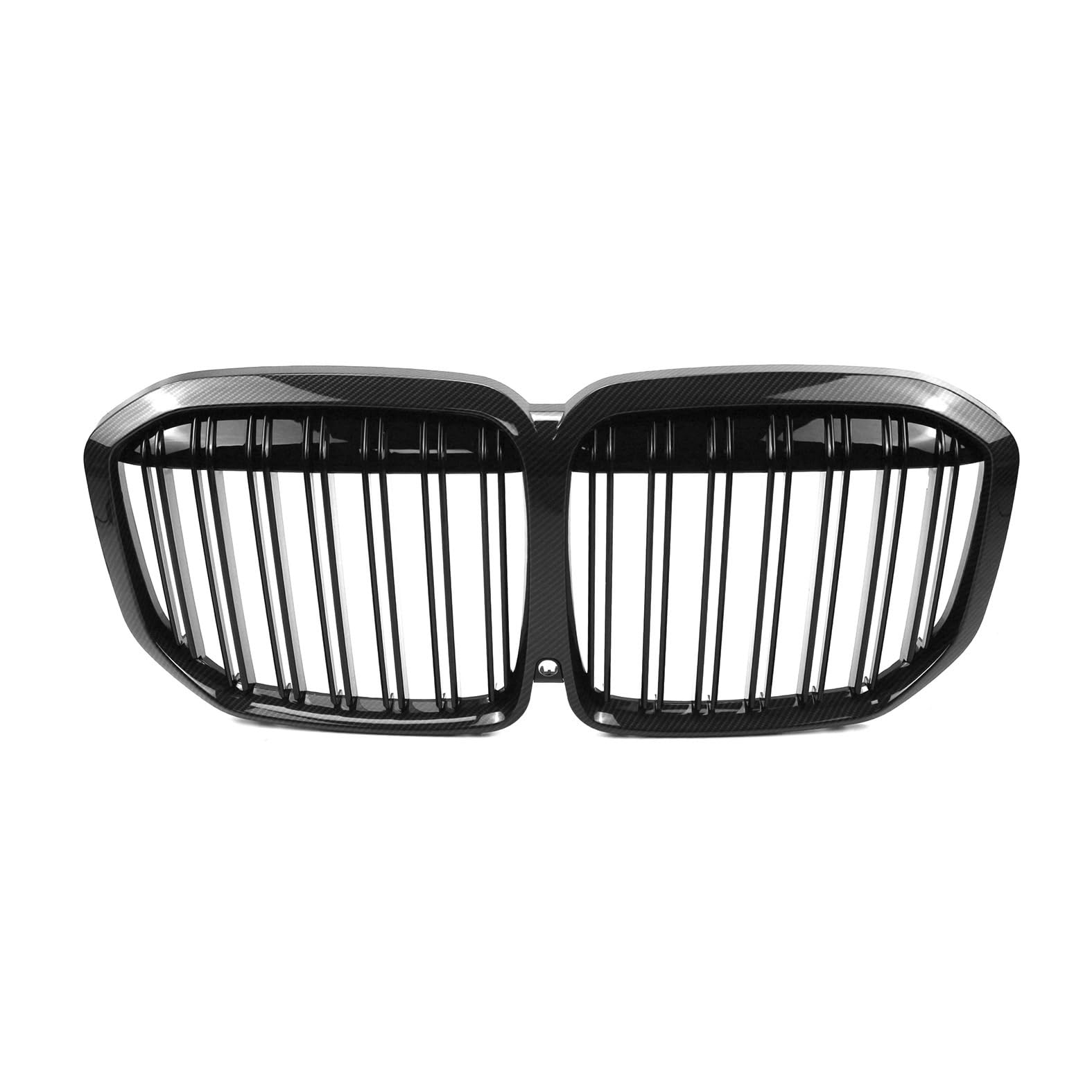 Kühlergrill Glanz Doppelsteg Grill Front Frontgrill Kompatibel für BMW New X7 G07 2020-2024, Grill Kühlergrill Vorne Doppelsteg Nieren von PBtsh