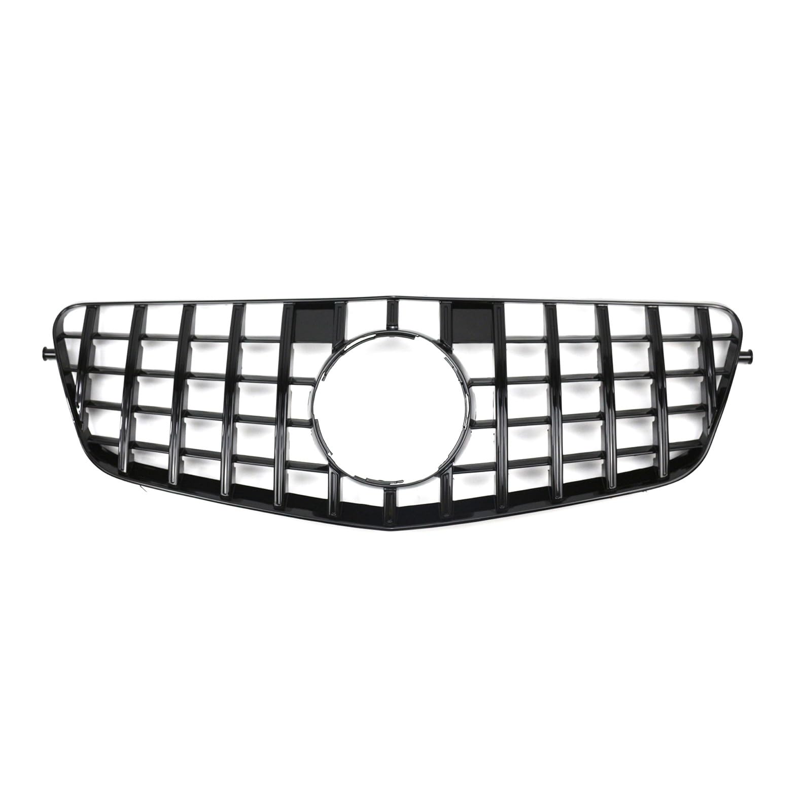 Kühlergrill Glanz Doppelsteg Grill Front Frontgrill Kompatibel für Mercedes-Benz Old E-Class W212 Early GT 2010-2013, Grill Kühlergrill Vorne Doppelsteg Nieren von PBtsh